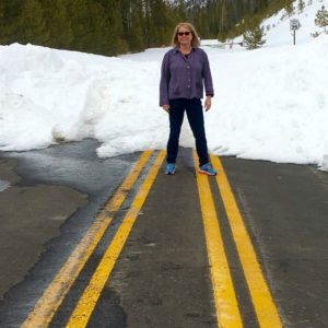 Author E. E. Duncan on the Road